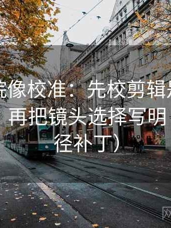 努努影院像校准：先校剪辑是不是暗示因果，再把镜头选择写明（像打口径补丁）