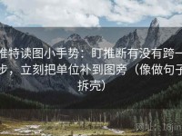 推特读图小手势：盯推断有没有跨一步，立刻把单位补到图旁（像做句子拆壳）